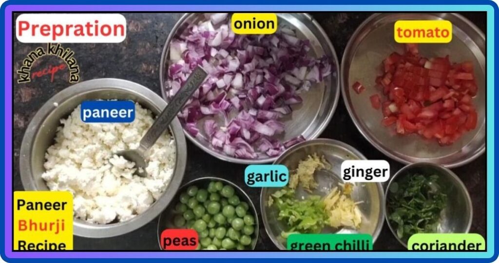 Paneer Bhurji Recipe
