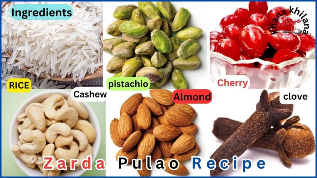 Zarda Pulao Recipe