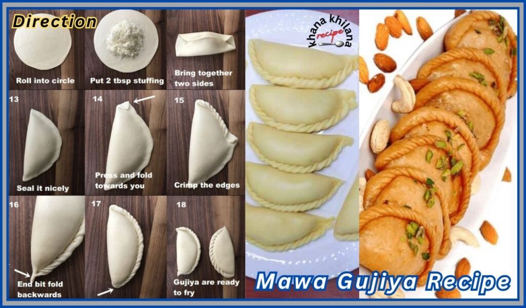Mawa Gujiya Recipe