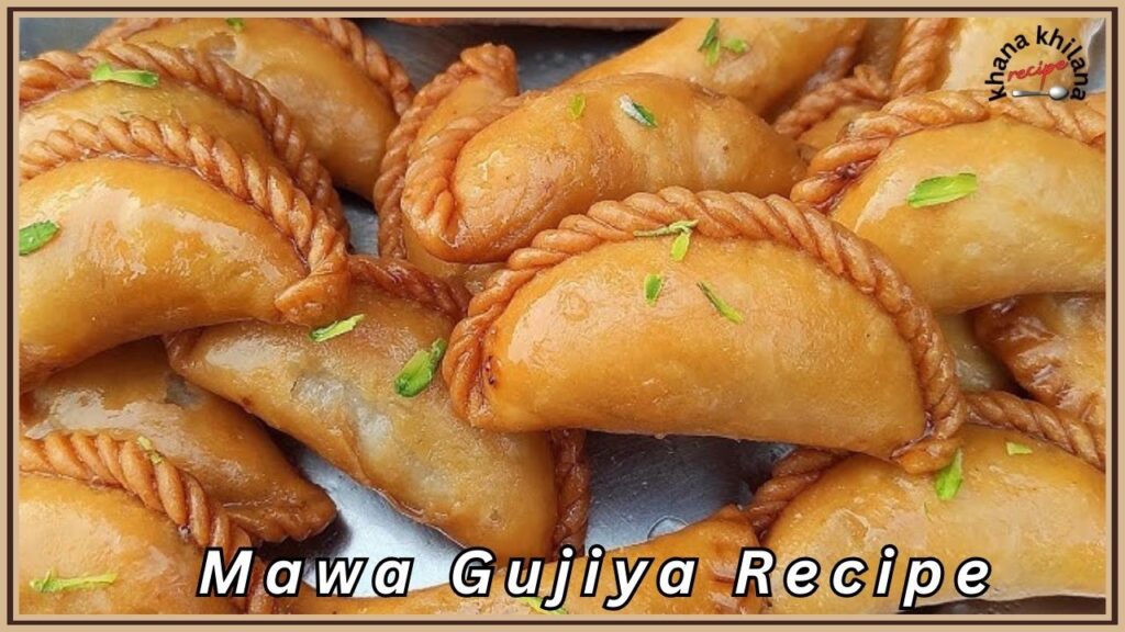 Mawa Gujiya Recipe