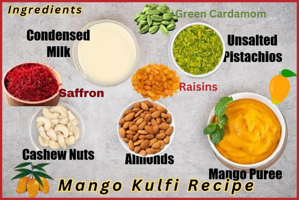 Mango Kulfi Recipe