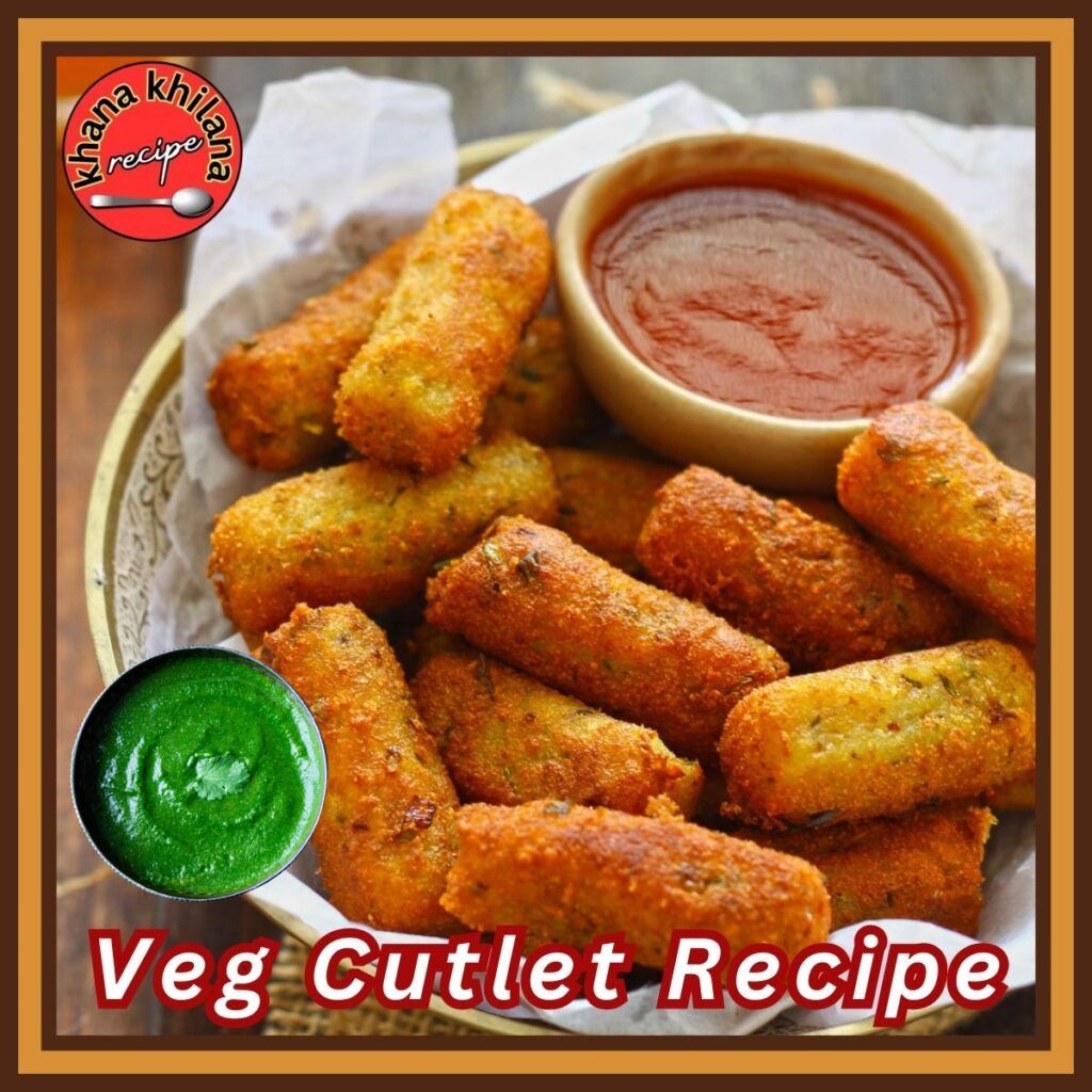 veg cutlet recipe