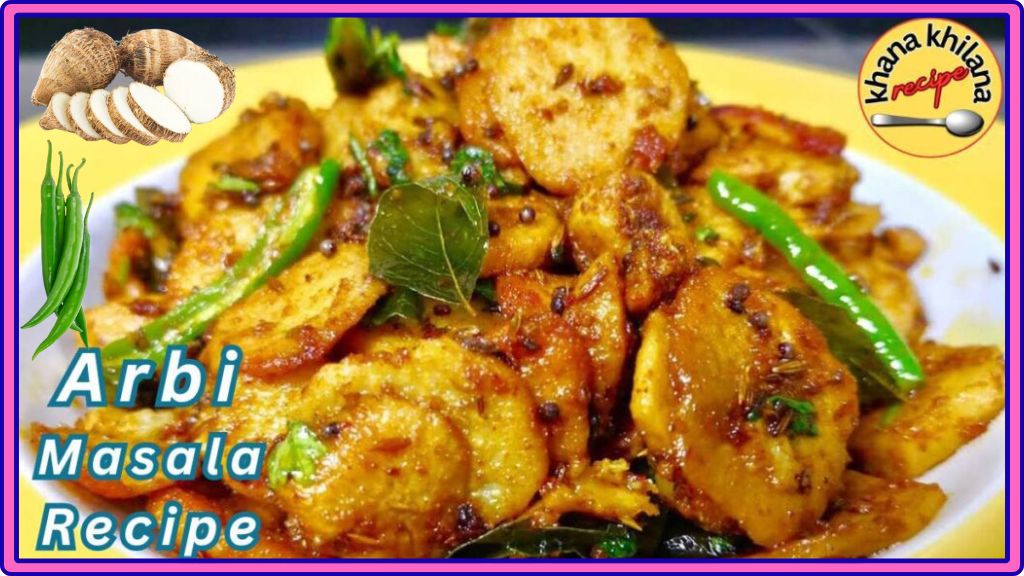 Arbi Masala Recipe