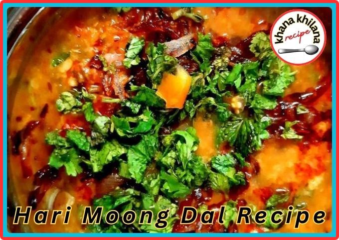 Hari Moong Dal Recipe