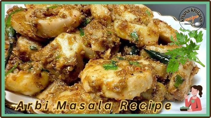 Arbi Masala Recipe
