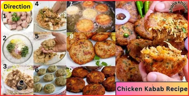 Chicken Kabab Recipe Direction