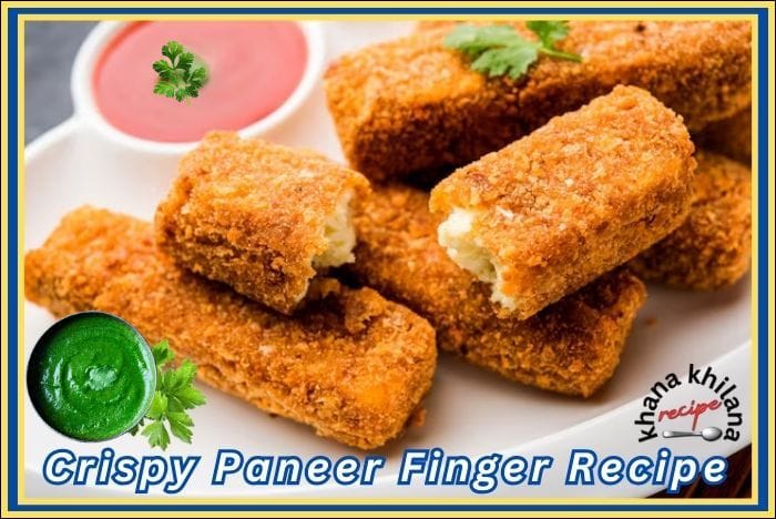 Crispy Paneer Finger Recipe​