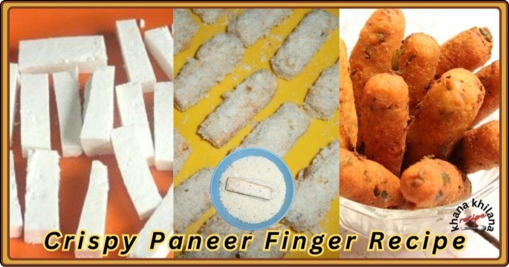 Crispy Paneer Finger Recipe​