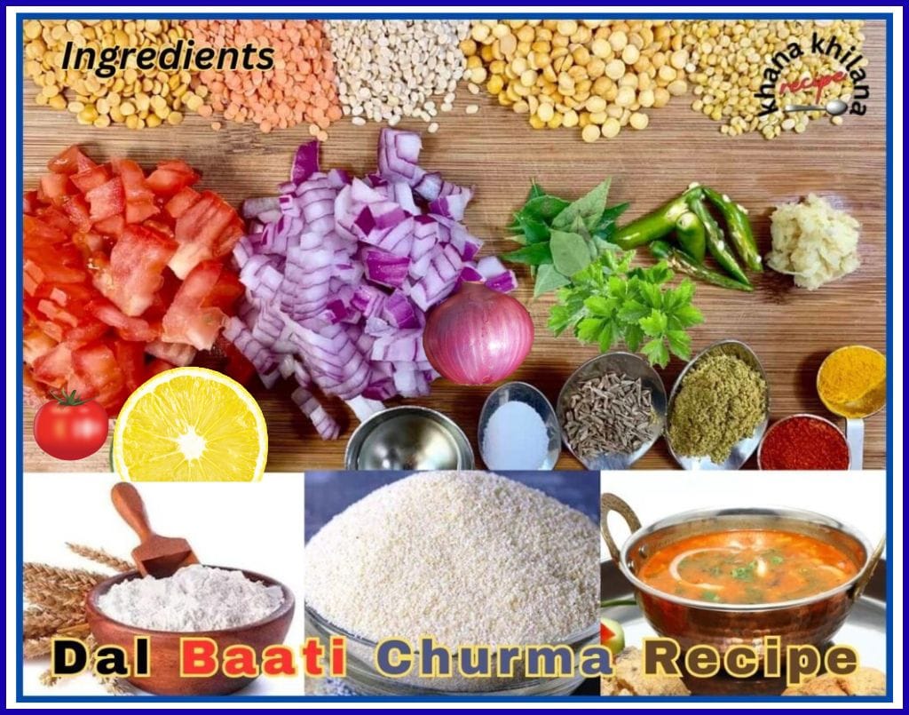 Dal Baati Churma Recipe