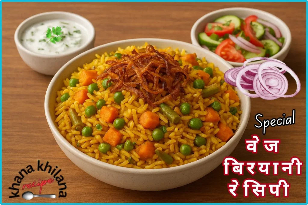 वेज बिरयानी रेसिपी