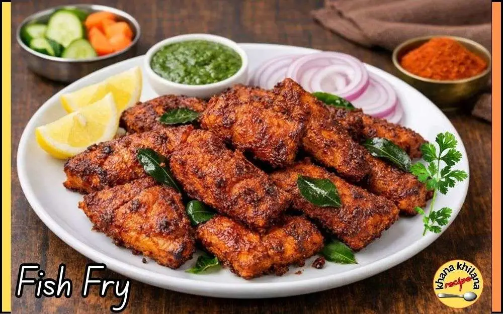 घर पर बनाई गई कुरकुरी और मसालेदार फिश फ्राई