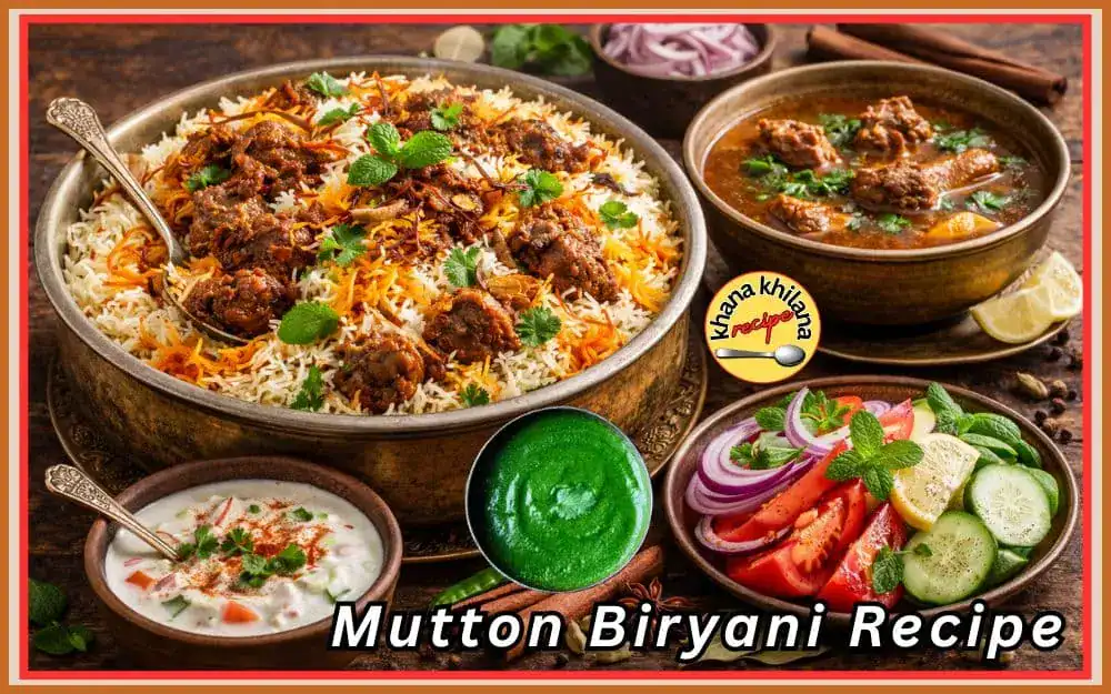 Mutton Biryani Recipe – घर पर होटल जैसी दम मटन बिरयानी बनाने की विधि