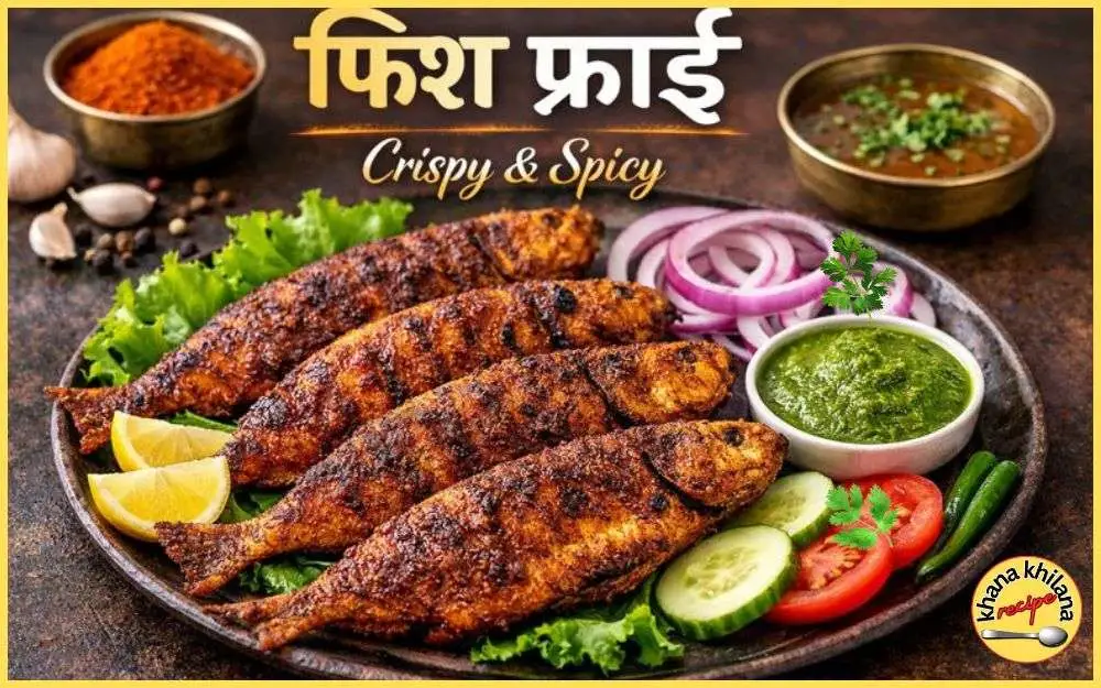 घर पर बनाई गई कुरकुरी फिश फ्राई