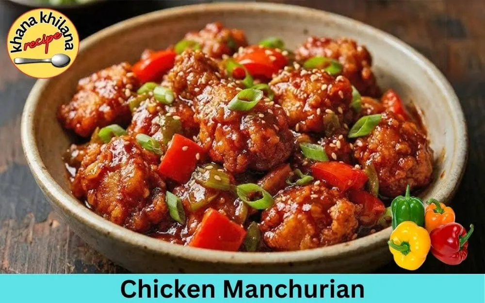 ग्रेवी के साथ रेस्टोरेंट स्टाइल चिकन मंचूरियन