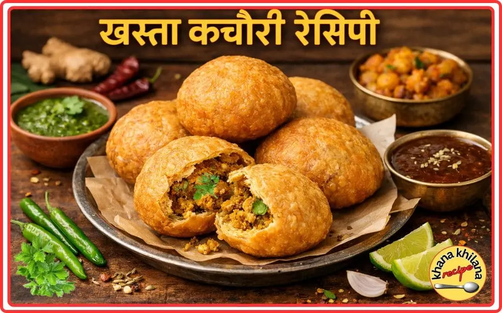 खस्ता कचौरी रेसिपी